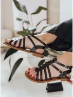 Dámské sandály černé Dstreet model 21990020 - FashionStreet Dámské sandály černé Dstreet model 21990020 - FashionStreet