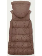 Dámska vesta s kapucňou Cappuccino S'West (B8175-12)