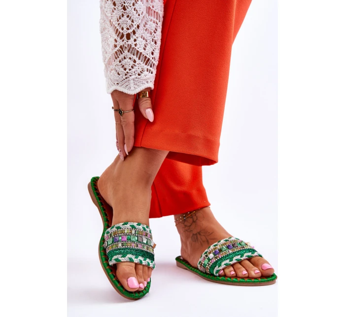 Dámské zdobené pantofle model 21616594 - Boto