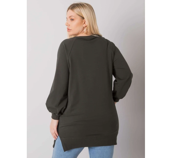Blúzka RV BZ 7227.95 tmavá khaki