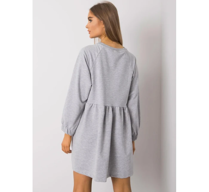 Šaty RV SK 7247.15P sivá