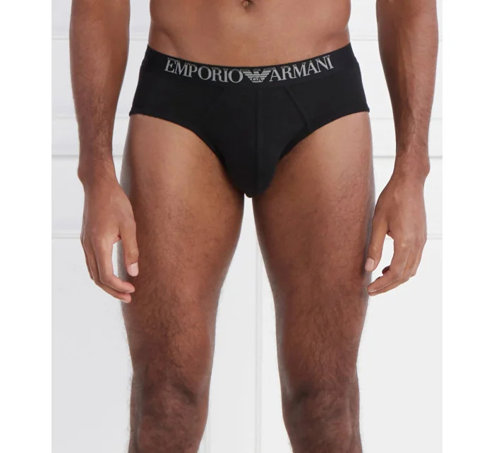 Pánske nohavičky 2Pack 112079 4R502 07320 Black - Emporio Armani