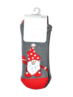 Dámske vianočné ponožky ťapky Steven art.132 Froté ABS 35-40