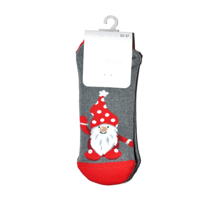 Dámske vianočné ponožky ťapky Steven art.132 Froté ABS 35-40