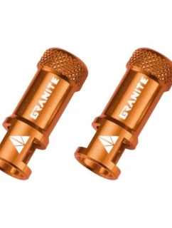 GRANITE FV JUICY oranžové viečka ventilov