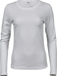 TJ Dámské tričko Interlock s dlouhým rukávem 18.0 white model 22497279 - Tee Jays
