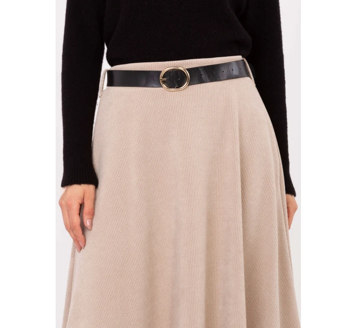 Spódnica IT SD model 21791043 beżowy - FPrice Spódnica IT SD model 21791043 beżowy - FPrice