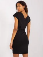 Sukienka RV SK model 19381314 czarny - FPrice Sukienka RV SK model 19381314 czarny - FPrice