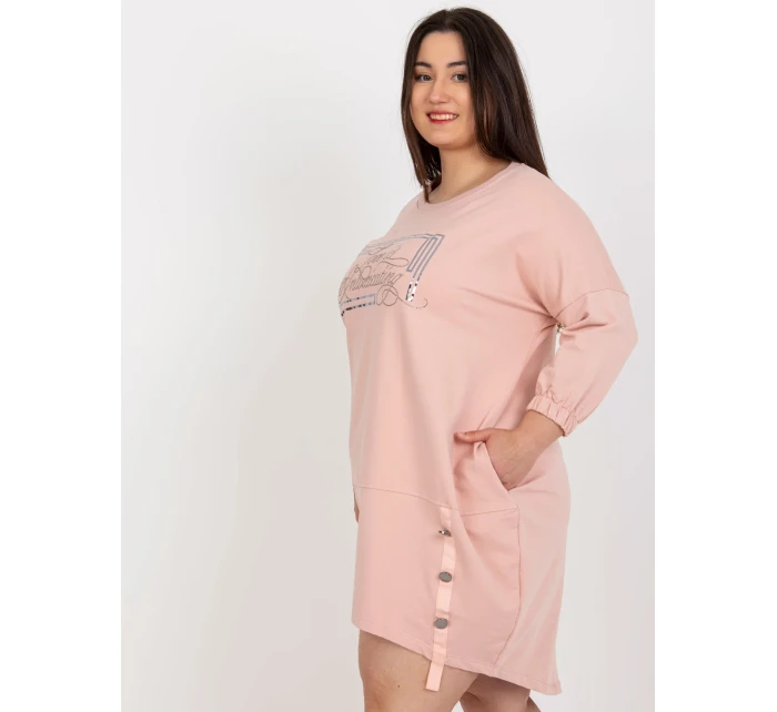Tunika RV TU 7505.15 svetlo ružová Tunika RV TU 7505.15 svetlo ružová