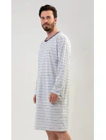 Pánska nočná košeľa s dlhým rukávom Filip