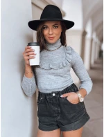 Dámský svetr NOAH světle šedý Dstreet model 21964190 - FashionStreet