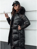 Dámská prošívaná zimní bunda s kapucí černá Dstreet model 21980669 - FashionStreet Dámská prošívaná zimní bunda s kapucí černá Dstreet model 21980669 - FashionStreet