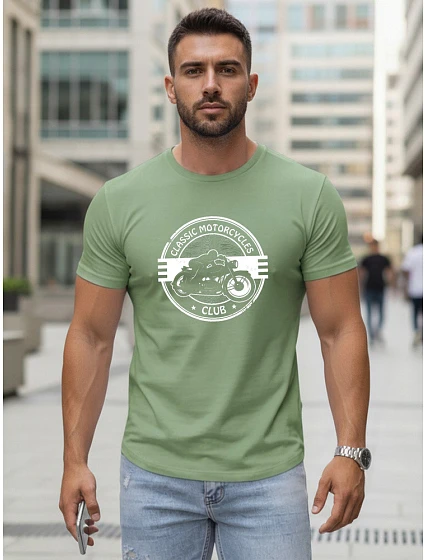 Tshirt męski z nadrukiem  model 22156970 - FashionStreet