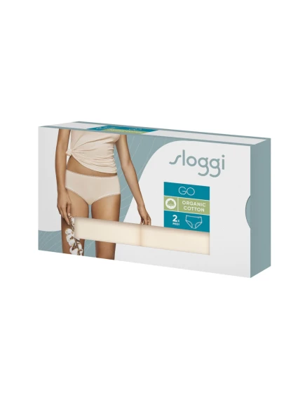Dámské kalhotky Sloggi GO Midi C2P pudrové Dámské kalhotky Sloggi GO Midi C2P pudrové