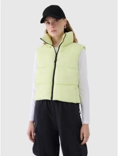 Dámske puzdro bez rukávov 4F 4FWSS25TVJAF182-45S so syntetickou výstelkou