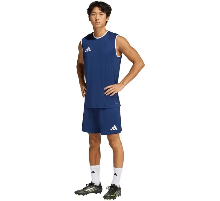 Pánske tričko adidas Entrada 26 Sleeveless Jersey navy blue KB3930