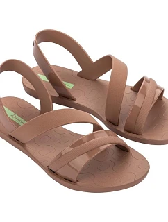 Ipanema topánky dámske sandále Vibrant Sandal Fem módne pohodlné hnedé gumové dámske