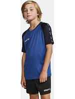 Squad Go Contrast Jersey Jr Dětské kontrastní sportovní tričko model 22468575 - Craft Teamwear