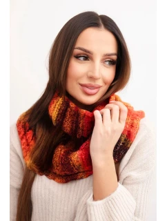 Komin dámský vlněný měkký šál zimní  červený model 21860894 - K-Fashion