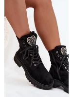 Boty Pracovní S Zateplené Eko Semišové Černé model 21707016 - Boto Boty Pracovní S Zateplené Eko Semišové Černé model 21707016 - Boto