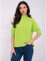 Jumper MI SW 0512.77 limetkovo zelený