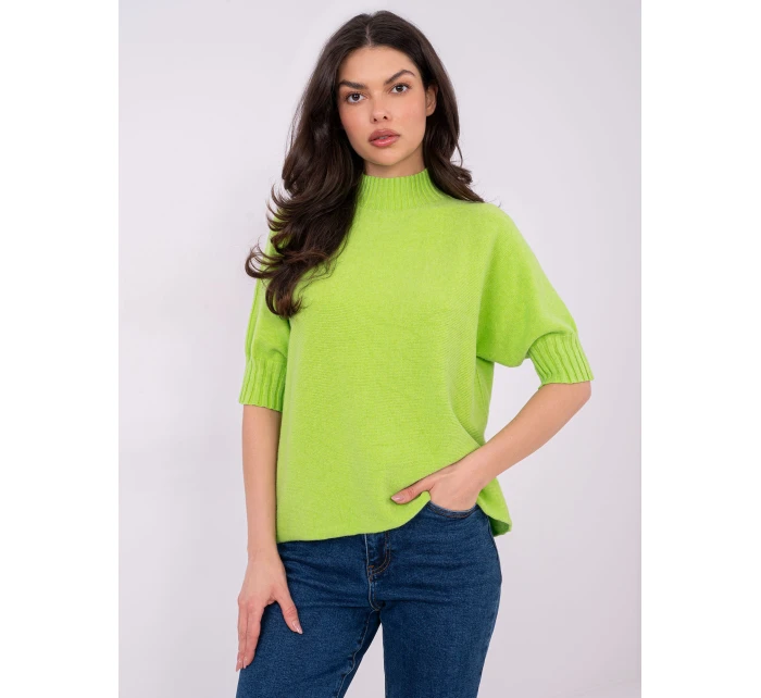 Jumper MI SW 0512.77 limetkovo zelený