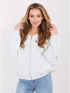 WT BL mikina A1455.87 svetlo šedá