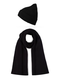 Dámsky set šatky a čiapky Vuch Rowdy Set Black