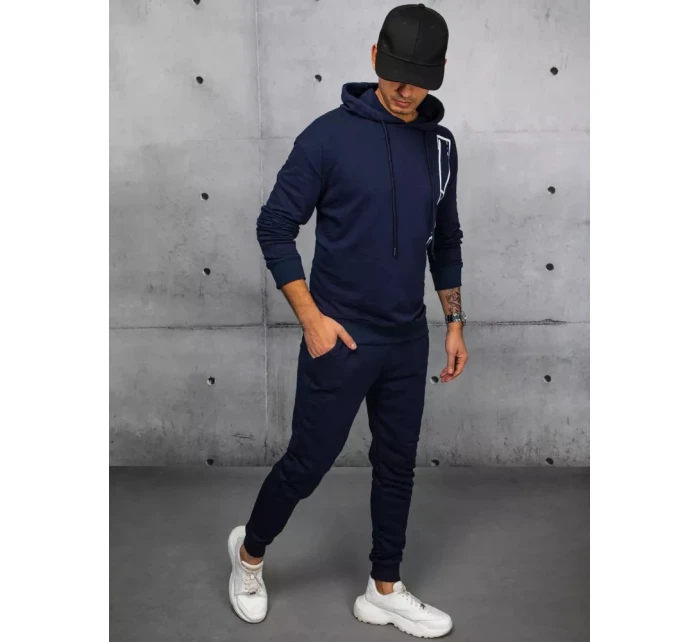 Pánské tmavě modré tepláky Dstreet model 21967443 - FashionStreet