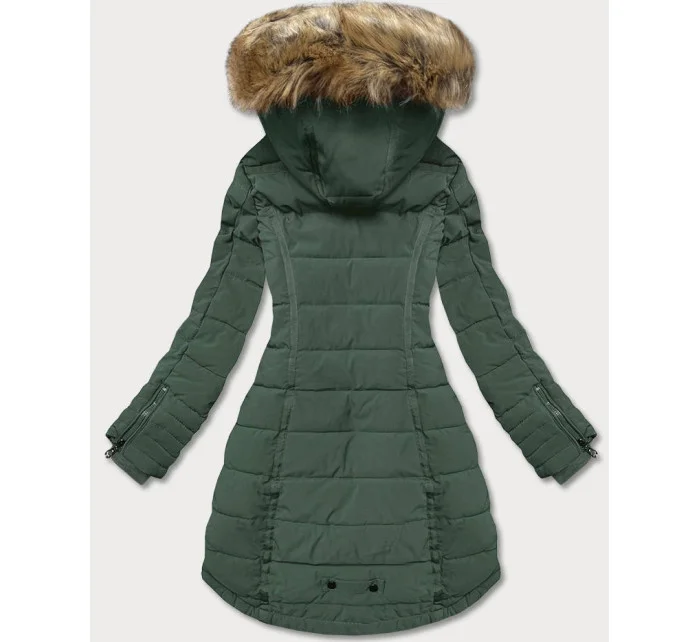 KURTKA ZIMOWA DAMSKA ZIELONA model 21244952 - LHD