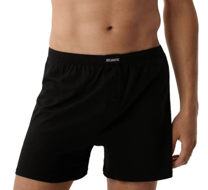 Pánské trenýrky 2 pack 003 black - Atlantic