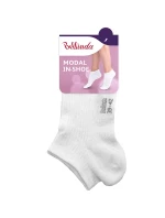 Dámske modalové ponožky MODAL IN-SHOE SOCKS - BELLINDA - biele Dámske modalové ponožky MODAL IN-SHOE SOCKS - BELLINDA - biele