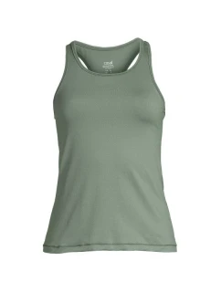 Športové tričko CASALL Essential Racerback dusty green
