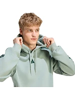 Bluza męska adidas Essentials 3-Stripes Fleece Hoodie jasnozielona KY4172 pánské Bluza męska adidas Essentials 3-Stripes Fleece Hoodie jasnozielona KY4172 pánské