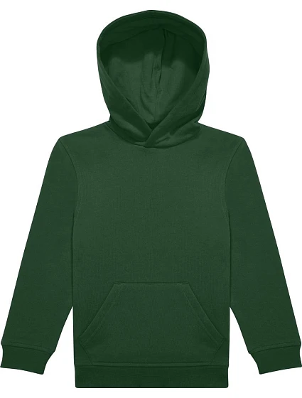 B&C ID.333 Hoodie /kids Detská mikina s kapucňou 01.K333 fľašovo zelená