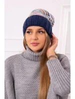 Dámska čiapka Feba K330 navy blue Dámska čiapka Feba K330 navy blue