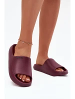 Lehké Dámské Pantofle Big Star model 21706429 Bordó - Big Star Shoes