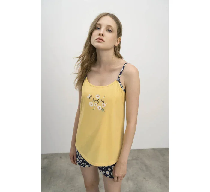 Dámske krátke pyžamo babydoll 16203 - Vamp