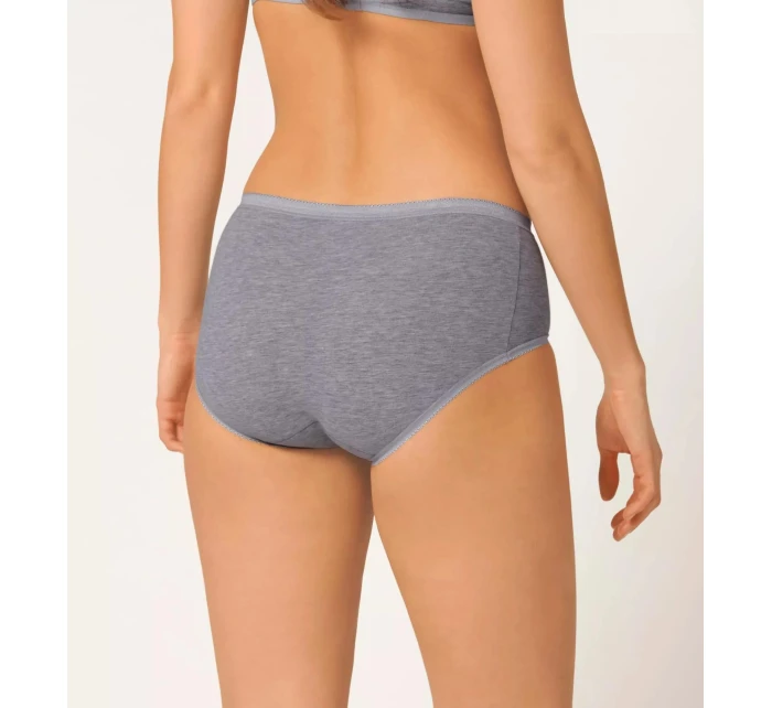 Dámské kalhotky Basic+ Midi Šedá - Sloggi Dámské kalhotky Basic+ Midi Šedá - Sloggi