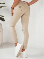 Dámské džínové kalhoty dark beige Dstreet model 21972764 - FashionStreet