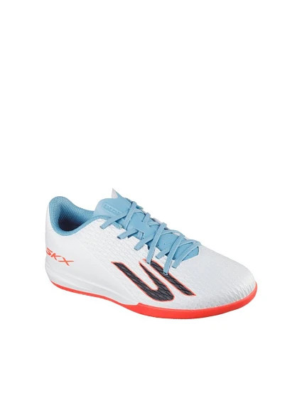 Dětské kopačky bílé model 21939994 - Skechers Dětské kopačky bílé model 21939994 - Skechers