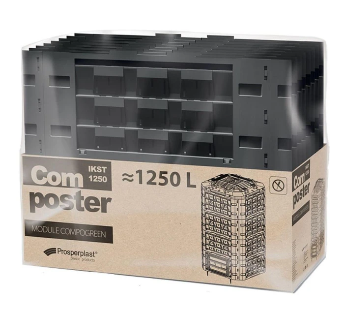 COMPOGREEN VARIO 1250L ZÁHRADNÝ SKLADACÍ STROJ