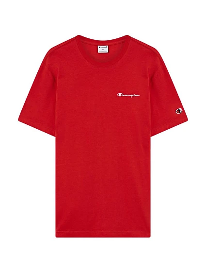 Pánské tričko SS Tee červené  pánské model 22119749 - CHAMPION
