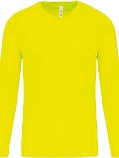 PA 443 Sportovní tričko s dlouhým rukávem model 22513046 fluorescent yellow - Kariban ProAct