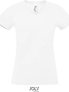 SOL'S Imperial V Women Dámské tričko do V z těžké bavlny model 22520599 white