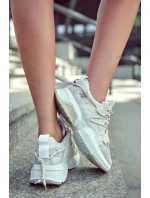 Dámské Tenisky Sportovní Boty Béžove model 21588026 - Boto