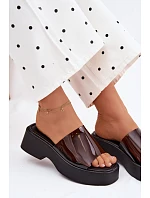 Dámské sandály s páskem Černé model 22107261 - Boto