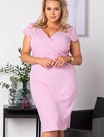 Dámske šaty SA616 staroružové - Karko