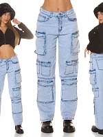 Sexi džínsy J209F svetlomodré - Koucla