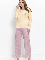 Pyžamo Taro 3617 Marigold, s dlhými rukávmi, veľkosti S–XL, Z26/27